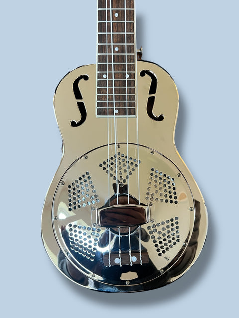 Broken concert resonator uke