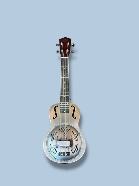 Sound Smith brass body concert resonator ukulele