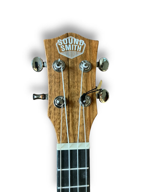 NEW! Sound Smith Walnut Ukulele - Tenor - WG-26 (w/ low g and electronics)